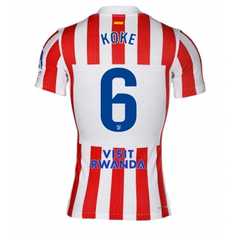 Billige Fotballdrakt Atletico Madrid Koke #6 Replika Hjemmedrakt 2025-26 Kortermet